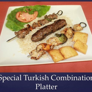 SPECIAL TURKISH COMBINATION PLATTER